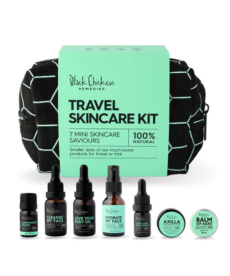 Travel Skincare Natural Kit