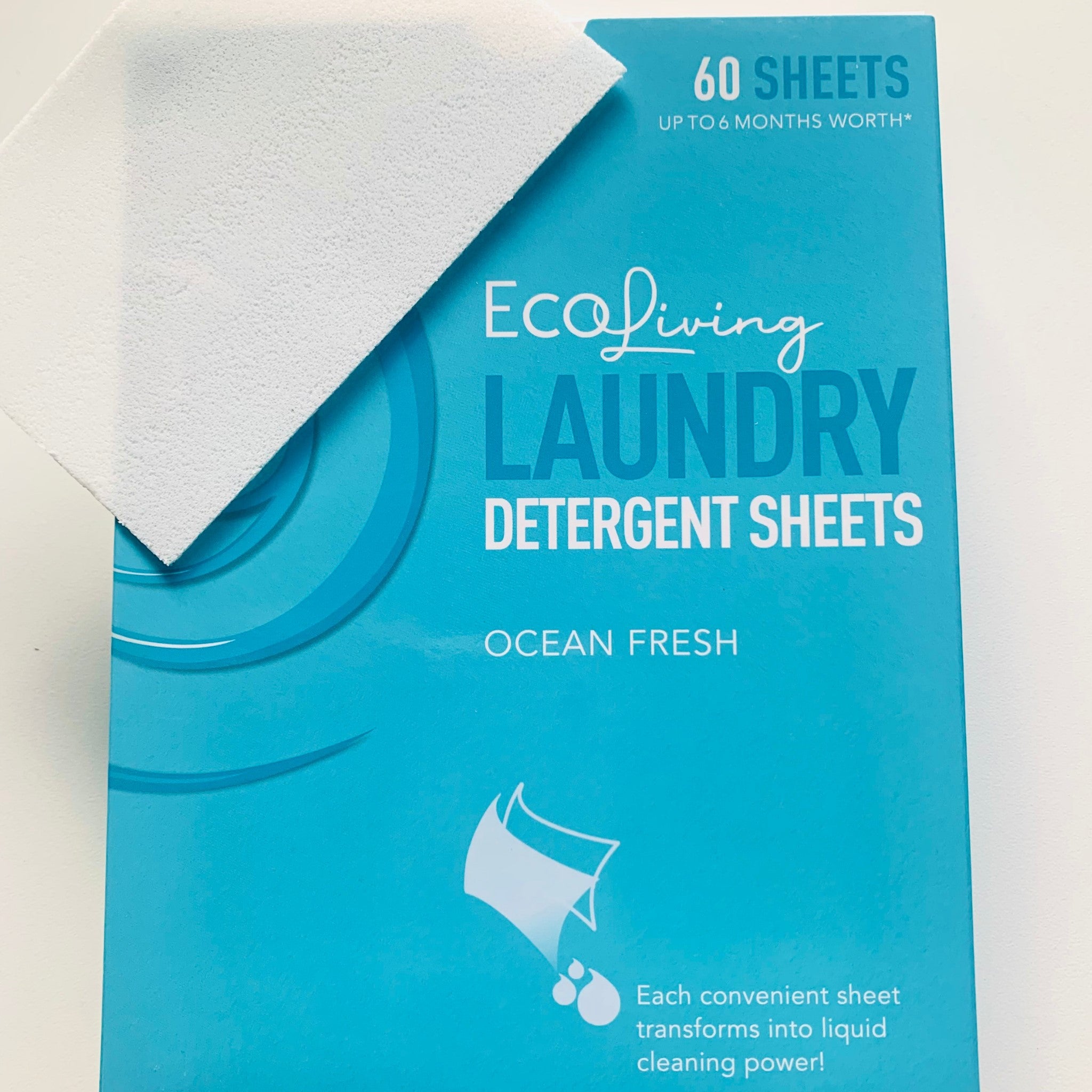 Ocean Fresh Laundry Detergent Sheets - 60 sheets