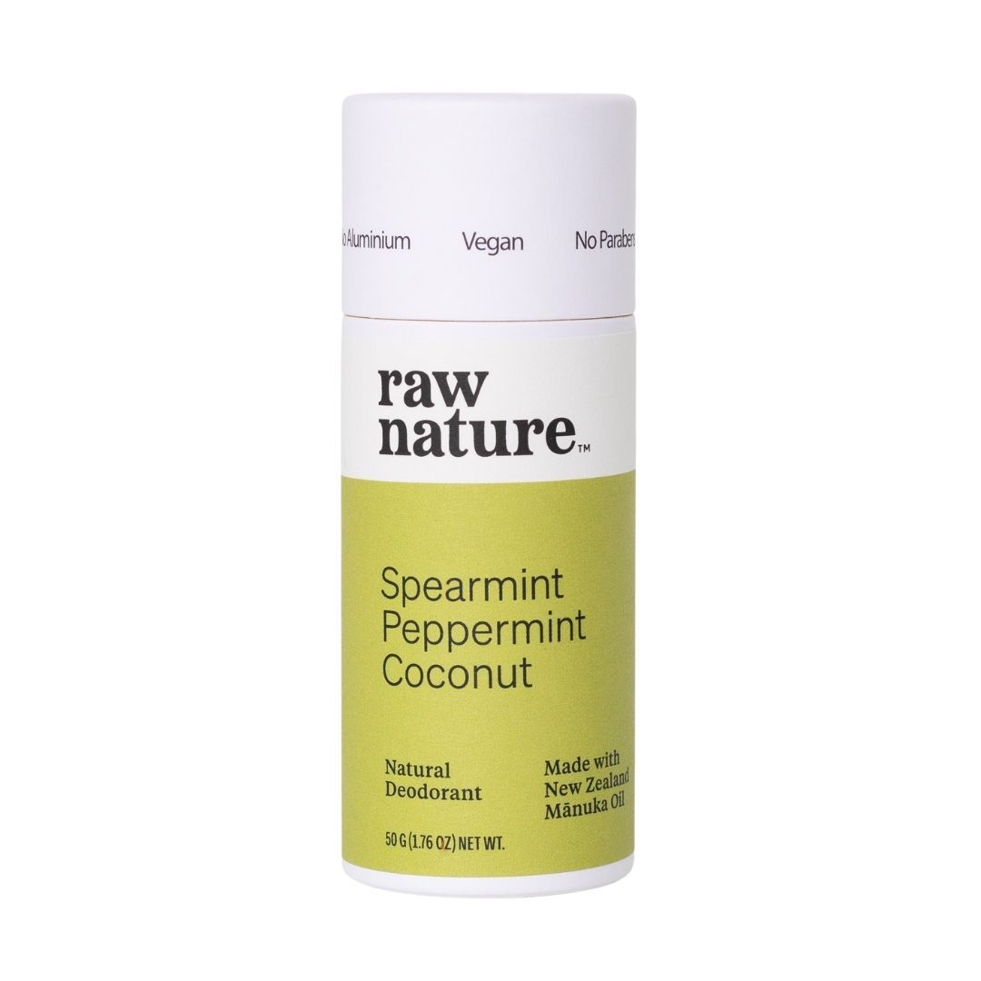 Raw Nature Spearmint, Peppermint & Coconut Natural Deodorant